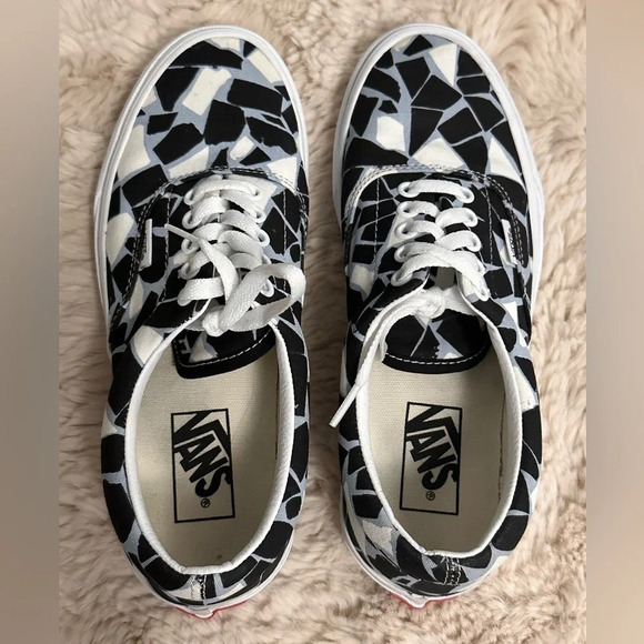 Vans Era Mosaic Checkerboard Multi/True White - Picture 9 of 11